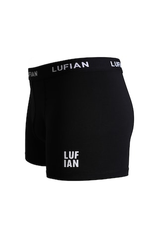Lufian Darcy Erkek Pamuklu Boxer Siyah Siyah 111080032100100