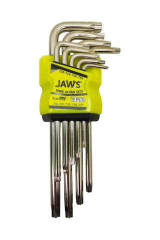 Nalburkent Jaws Tork Alyan Seti Takımı 9 Parça Profesyonel Yerli Üretim Jas150