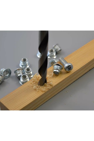 Moj Cerdak Mobilya Bağlantı Parçası M8x20mm-20 Adet. 173628216 Gri