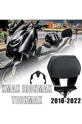 Xmax 250-300 Sissy Bar Sırt Dayama 2018-2022 Yamaha Moto Eay Siyah