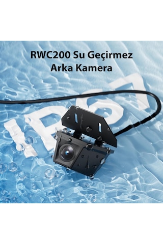 Viofo Rwc200 Ip67 Su Geçirmez A229 Pro / Plus Uyumlu 2k Quad Hd Dış Arka Kamera