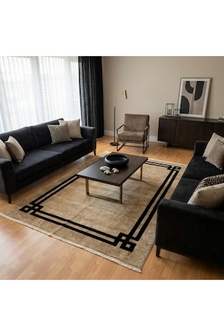 Mavera 200 X 300 Bambu Yün Halı Bej