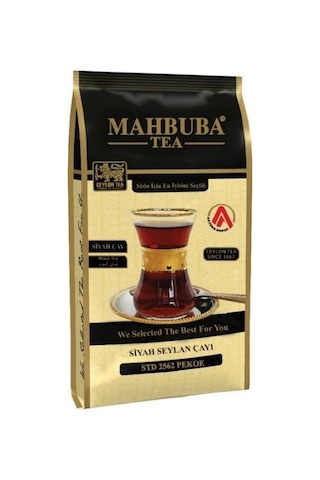 Mahbuba Std 2562 Super Pekoe Ithal Seylan Sri Lanka Ceylon Kaçak Siyah Yaprak Çayı 400 Gr Poşet Amba