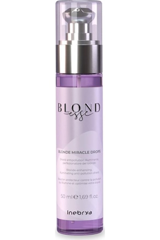 Inebrya Blondesse Blonde Miracle Drops - Sarisinlara Ozel Parlaklik Yagi 50 Ml