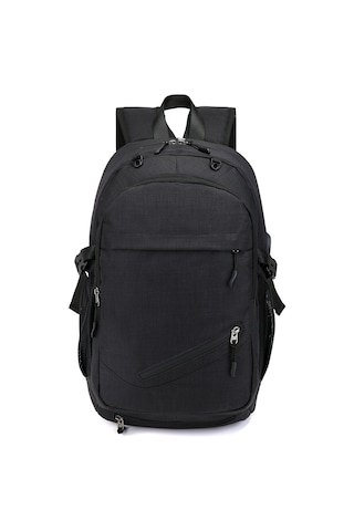 Teltree Harajuku Stilinde Geniş Kapasiteli Sırt Çantası - Hafif Ve Dayanıklı, Seyahat Ve Outdoor İçin İdeal Siyah