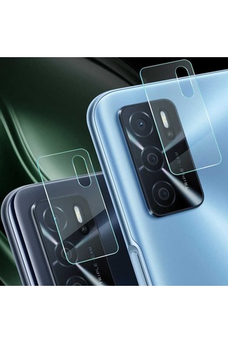 Oppo A16 Zore Nano Kamera Koruyucu Renksiz