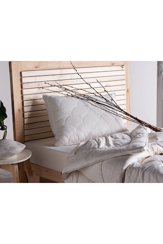 Doqu Pamuk Yastık 050x070 Beyaz