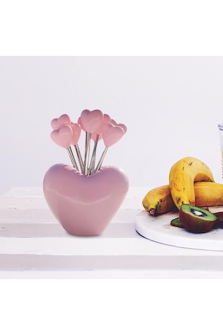 Homyl Meyve Çatalı Seti, Yiyecek Seçtikleri Ev Dekoratif,