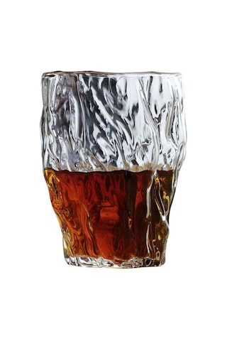 1 Adet Japon Düzensiz Çekiç Sanat Viski Tumbler Cam Eski Moda Yapıt El Yapımı Viski Kupa Chivas Kupası Şarap Camları Verre A Vin Eski Moda Cam Açık Gri