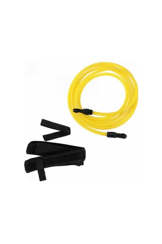 Xindoker Yüzme Güç Ve Dayanıklılık Egzersizi İçin Esnek Kordonlu Bel Seti - Sarı Renkli Su Sporu Antrenman Aleti Sarı