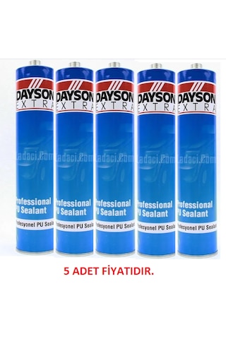 Dayson Extra Beyaz Professıonal Mastik 5 Adet Dayson Extra Beyaz Professıonal Mastik 5 Adet