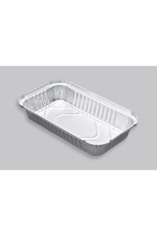 Alüminyum Folyo 500 Gram Yemek ve Tatlı Kabı - 100'Lü Alüminyum Folyo 500 Gram Yemek ve Tatlı Kabı - 100'Lü