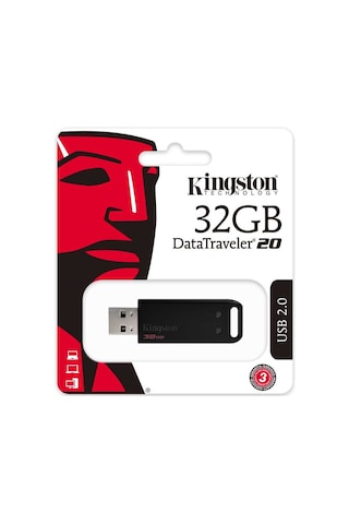 Kingston DataTraveler 20 DT20/32GB 32 GB Usb 2.0 Flash Bellek