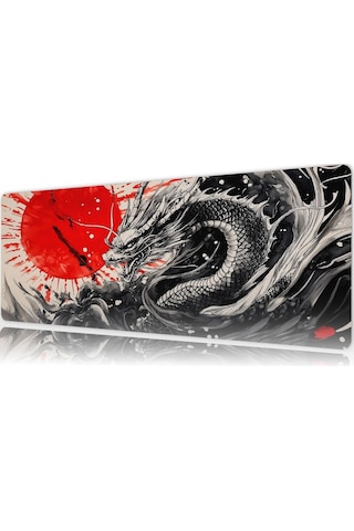 Gaming Oyuncu Xl Mouse Pad Kaydırmaz Dikişli 80 30 Cm Mousepad 55