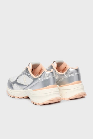 Calvin Klein Bayan Ayakkabı Yw0yw02063 0ı7 Beyaz-gümüş Beyaz-gümüş