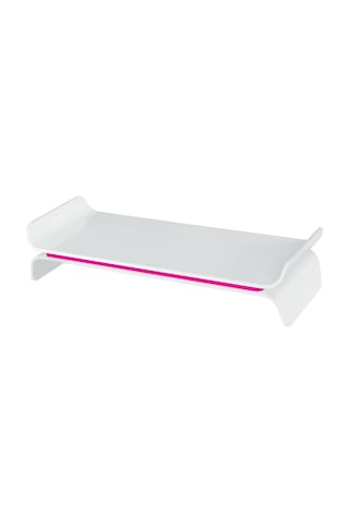 Leitz Ergo WOW Ayarlanabilir Pembe / Beyaz Monitör Standı / Yükseltici