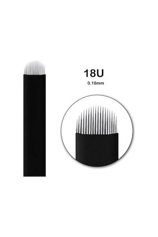 Ellea 18 U Microblading İğne 0.18 Mm 50 Adet Diğer