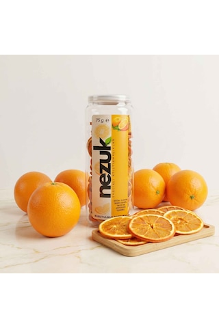 Nezuk Güneş Enerjisi İle Kurutulmuş Doğal Portakal-pet 75 G
