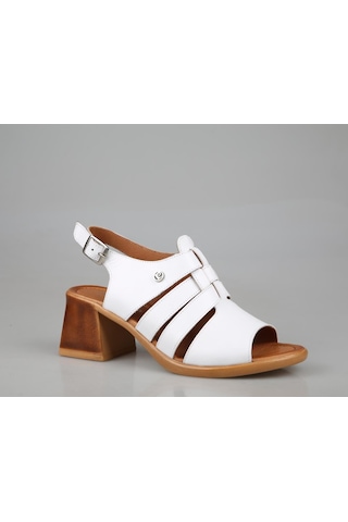 Pierre Cardin Pc-54585 Beyaz Kadın Topuklu Ayakkabı Beyaz