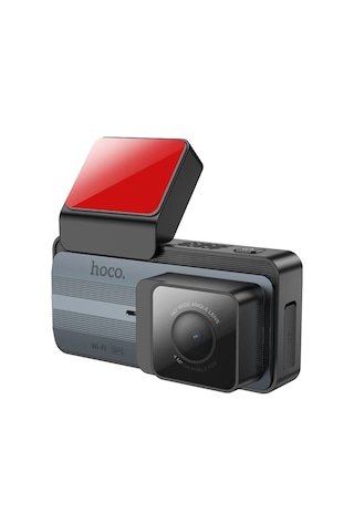 Hoco. Dv12 2k Gps Destekli Ön Ve Arka Kameralı Araç Kamerası - Gri