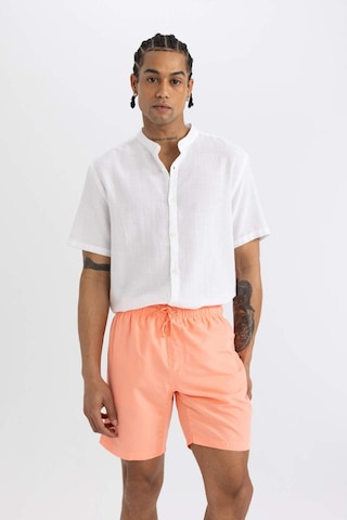 DeFacto File Astarlı Kısa Boy Deniz Şortu N0132AZ24HSOG99