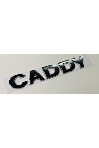 Vw Caddy 2004 - 2010 Tdi Arka Bagaj Yazısı Tek Kırmızı Set