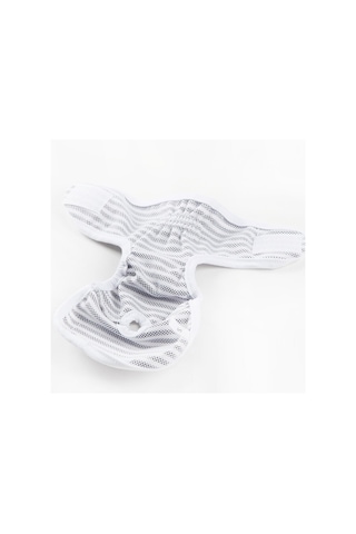 Pet Fizyolojik Pantolon Dişi Köpek Fizyolojik Dönem Hijyen Pantolonu, Boyut: L Mavi Beyaz Çizgili