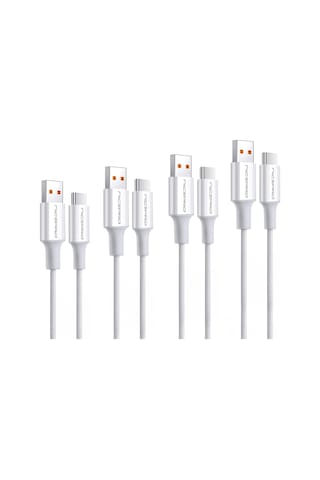 Npo Utc02 60w 20cm Tpe Usb To Type-c Hızlı Şarj Ve Data Kablosu 4 Adet Usb To Type-c