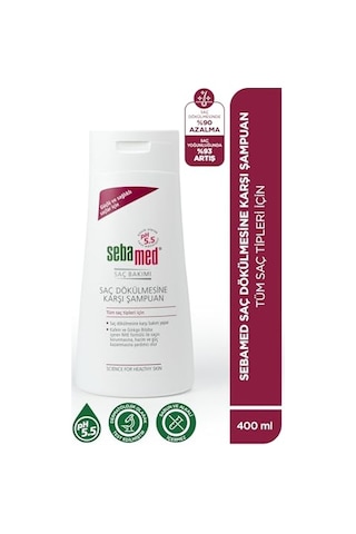 Sebamed Saç Dökülmesine Karşı Güçlendirici Etkili Kafein Ve Ginkgo Biloba İçerikli Şampuan 400 Ml