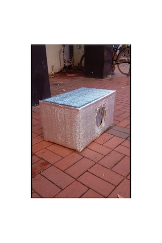 Kedi Evi Kedi Yuvası İzalasyonlu Tam Korunaklı 60x37x35 Cm
