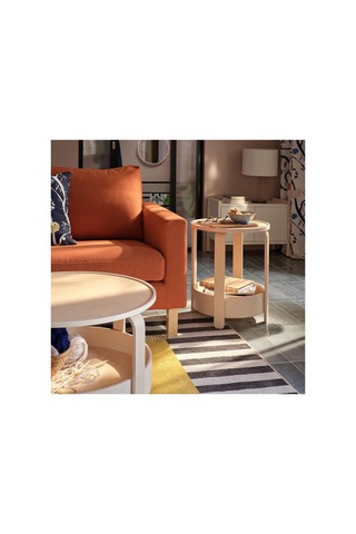 Borgeby Huş Kaplama 46 Cm Yan Sehpa - 80619880 Ikea