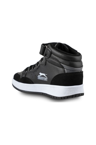 Slazenger PACE Çocuk Cırt Cırtlı Siyah / Beyaz Günlük Spor Ayakkabısı