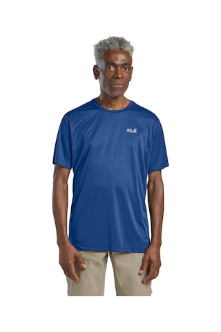 Jack Wolfskin Jack Wolfskın Tech T M Erkek Blue Orchid T-shırt A63293-c0631 Mavi