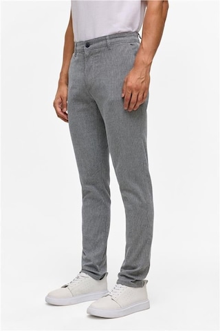 SÜVARİ Lacivert Slim Armürlü Pantolon Lacivert
