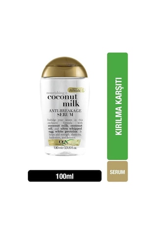 Ogx Saç Serumu Coconut Milk Hindistan Cevizi Sütü Kırılma Karşıtı 100 Ml