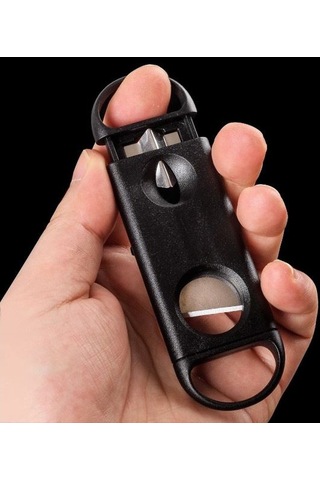 Falconetti V-Cut ve Düz Plastik Çelik Puro Makası Kesicisi Ra48