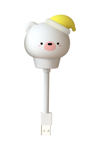 Xiyyadms Yatak Odası Kafa Lambası - İyi Göz Koruyucu, Enerji Tasarruflu, Islak Sarı Işık, 0.2w, Direk Tak, Ayı Desenli, Tek Seviye, Ev Ve Üniversite İçin Çok Renkli