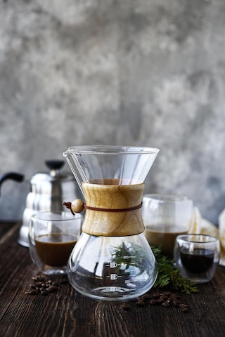Black Goat Ahşap Tutacaklı Chemex 600 ML