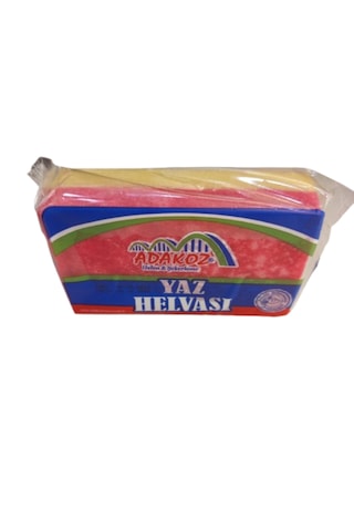 Adakoz Yaz Helvası 450gr Sarı&kırmızı