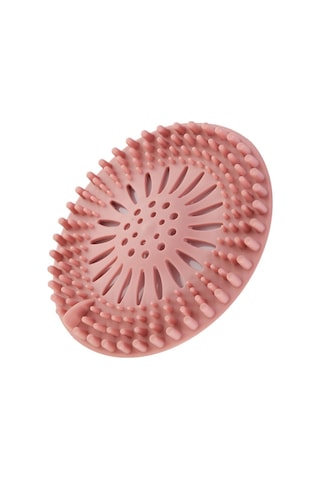 Yuvarlak Lavabo Ve Küvet Süzgeci, Lavabo Tıkacı Gider Koruyucu Pembe Renk 1 Adet M-140 Silikon Diğer