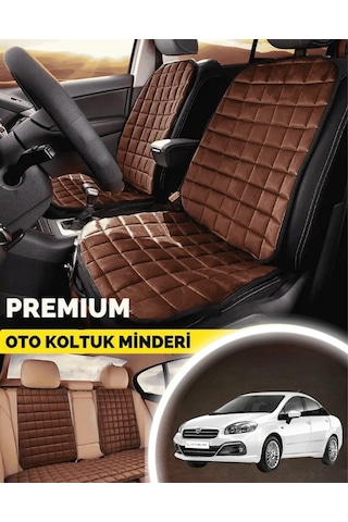 Fiat Linea Koltuk Minder Ortopedik Cepli Araç Ve Kılıf Seti Tam Uyumlu,taba Renk,konforlu Tasarım