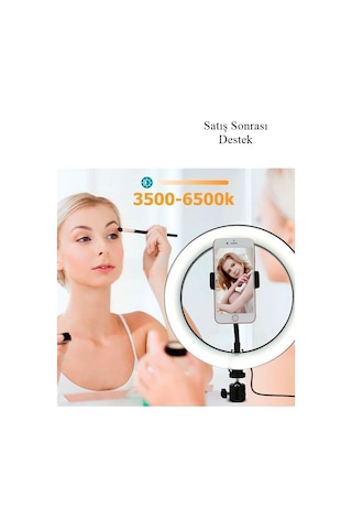 Ring Light Led Başlık, 10 İnç, Beyaz, Tüm Ring Light'lara Uyumlu