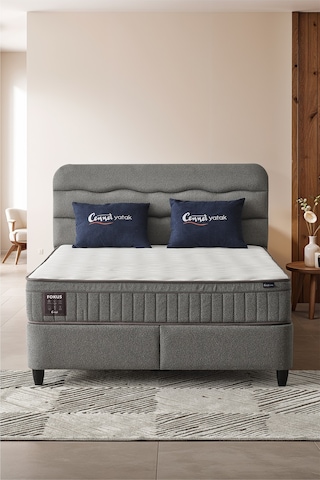 Cennet Yatak Fokus Tek Kişilik Yatak Seti Günlük Konfor İçin Pratik Seçim 3'lü Set 120 x 200