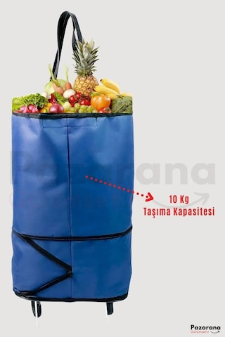 OverPazar Pazar Arabası Pazar Çantası Çok Amaçlı Çanta