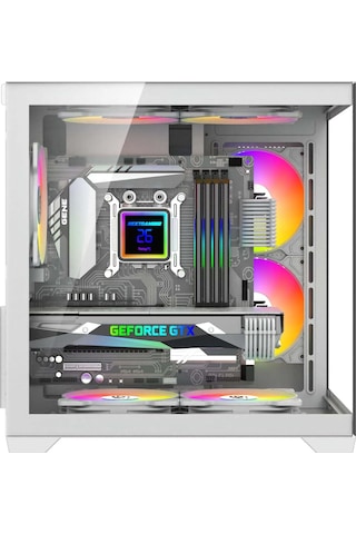 Xaser Narnia X60 R5 5500 16 GB 512 GB M.2 Nvme SSD RTX3050 Free Dos Masaüstü Oyuncu Bilgisayarı