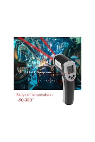 Suntek Gm320 Elde Taşınabilir Lcd Ir Kızılötesi Termometre