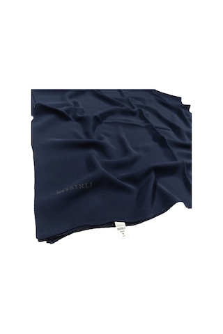 Mısırlı Eşarpları Tesettür Giyim Krep Kadın Eşarp 120x120 Cm - Lacivert