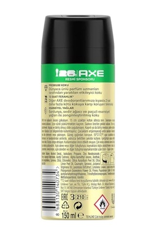 Axe Premium Collection Erkek Deodorant & Bodyspray White Vetiver 150 Ml