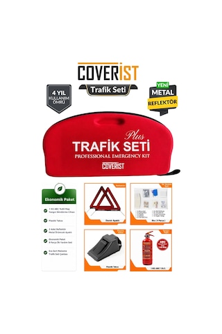 Eva Trafik Seti - 1 Kg Yangın Tüpü - 4 Yıllık - Ekonomik Paket Eva Trafik Seti - 1 Kg Yangın Tüpü - 4 Yıllık - Ekonomik Paket