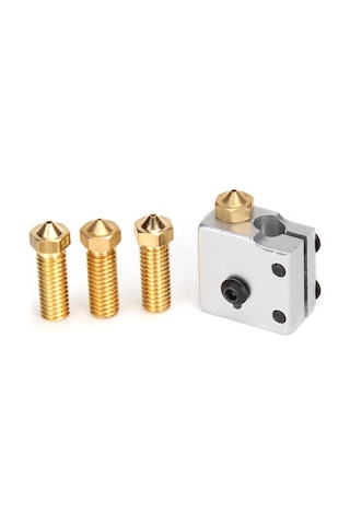 Volcano Hotend Seti 12v 40w 0.6-0.8-1.0-1.2 Nozzle